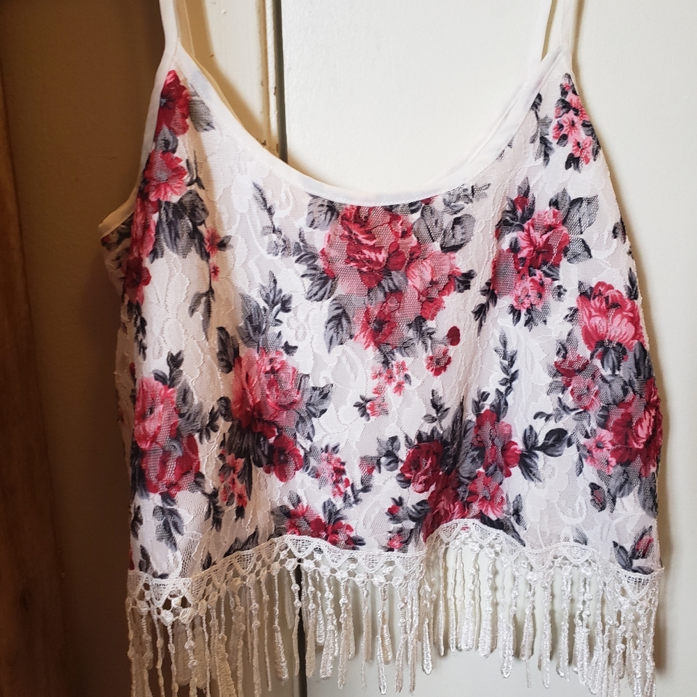 Floral Crop Top